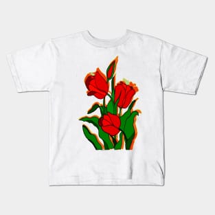 Blooming Flowers Kids T-Shirt